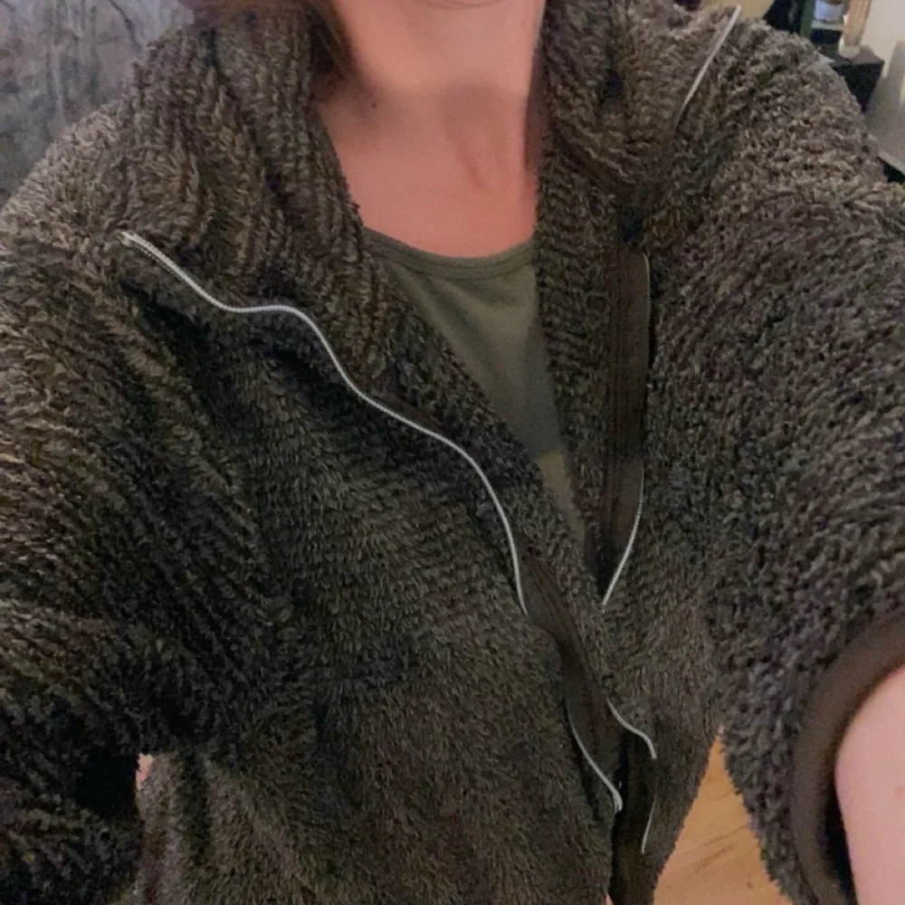 Pacific Trail Olive Green Cowl Neck Sweater